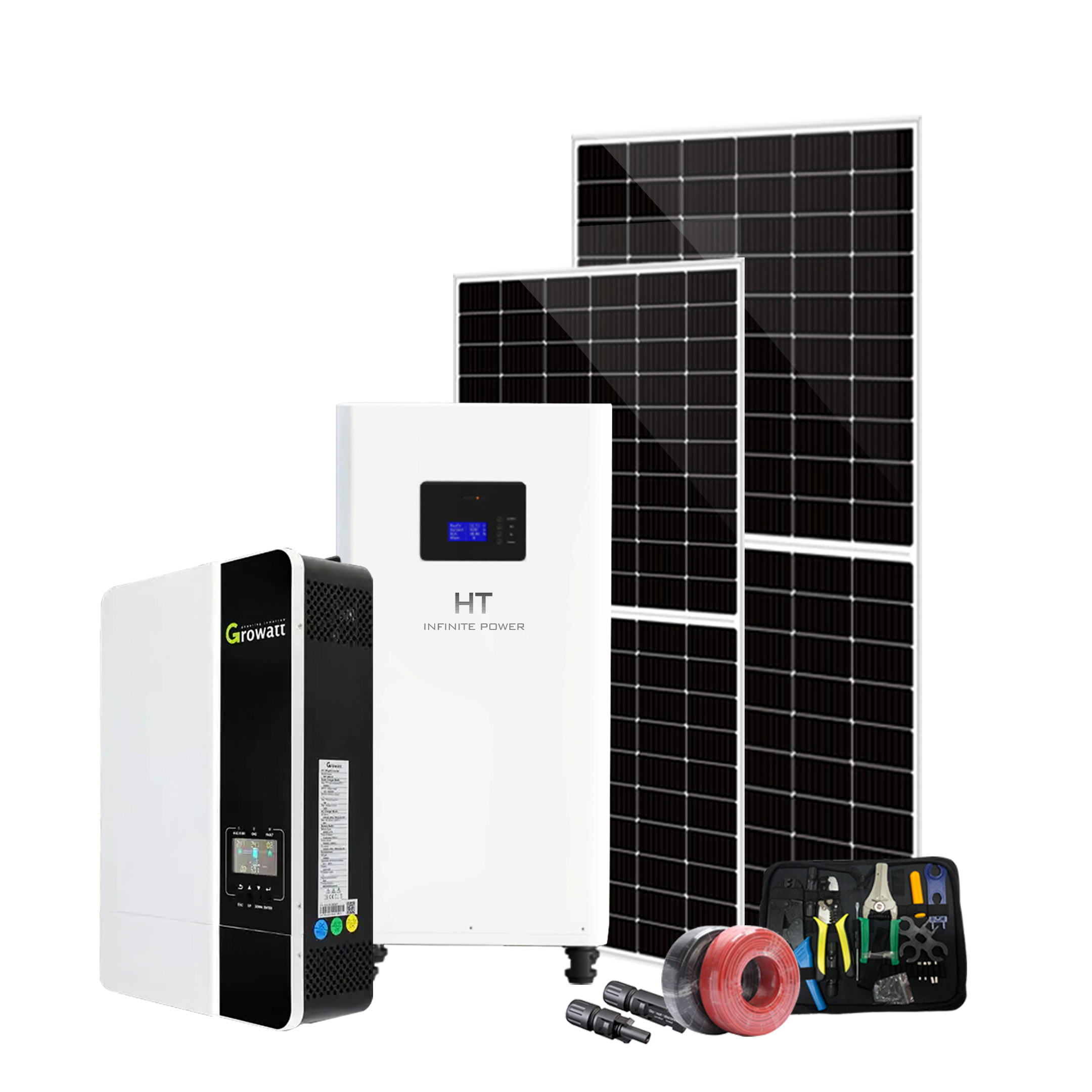 HT infinite power battery energy storage system supplier 10kw/10kwh-30kwh off grid solar system